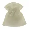 SACCHETTI ECONOMICI CON FIOCCO E CUORE CM.10X12 BIANCO