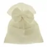 SACCHETTINO BOMBONIERE MORBIDO BAG CM.10X13 BIANCO