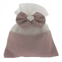 SACCHETTI PORTACONFETTI ECONOMICI MORBIDO BAG CM.10X13 ROSA