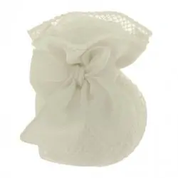 SACCHETTINI PER BOMBONIERE TENEREZZA BAG QUADRO CM.10 BIANCO