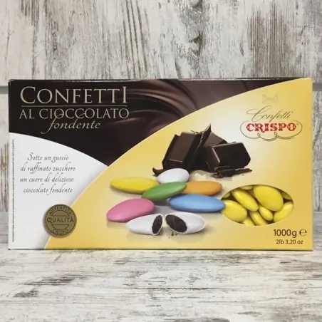 Confetti al cioccolato 1kg giallo