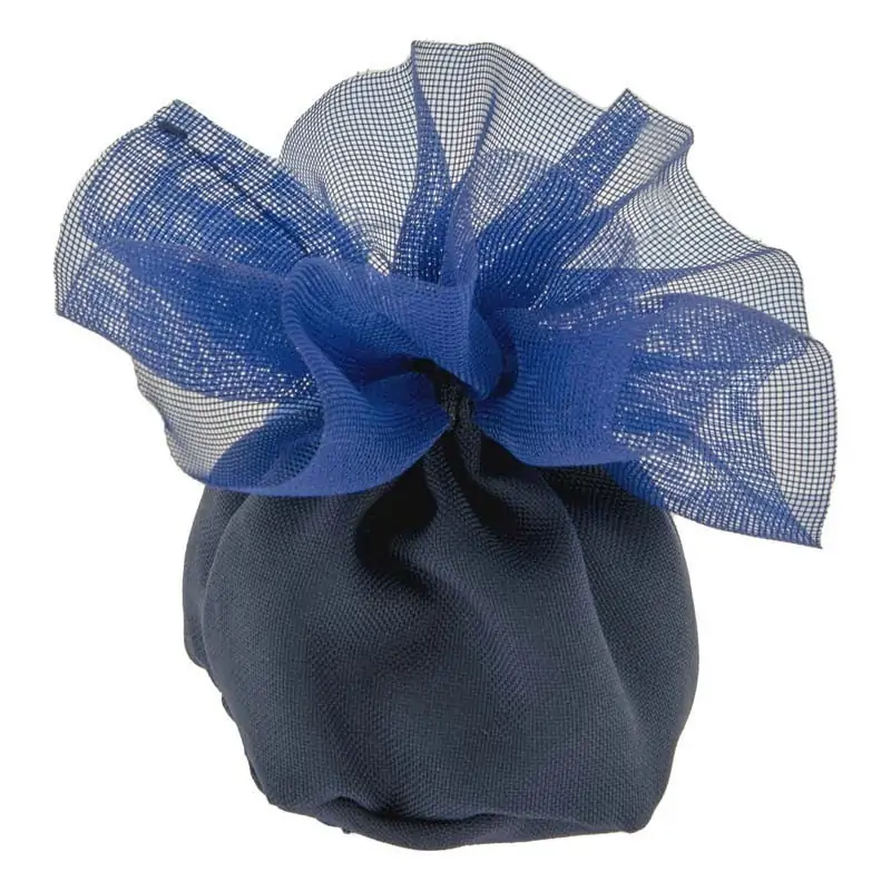 SACCHETTI BOMBONIERE CIUFFO BAG PALLA CM.10 BLU