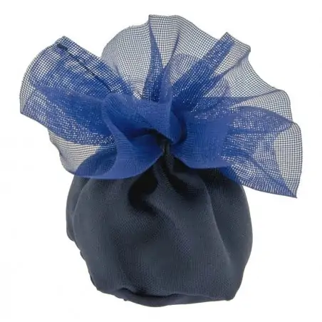 SACCHETTI BOMBONIERE CIUFFO BAG PALLA CM.10 BLU