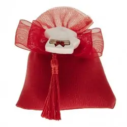 sacchetti confetti laurea con gesso tocco