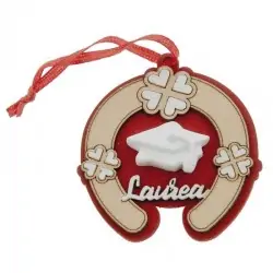 12 pezzi decorazioni bomboniere laurea ferro di cavallo in