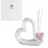 diffusori per ambiente in porcellana a forma di cuore
