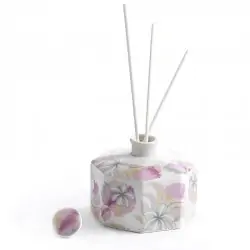 profumatore ambiente in porcellana decoro fiori