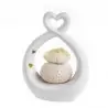 profumatori bomboniere cuore in porcellana con luce led