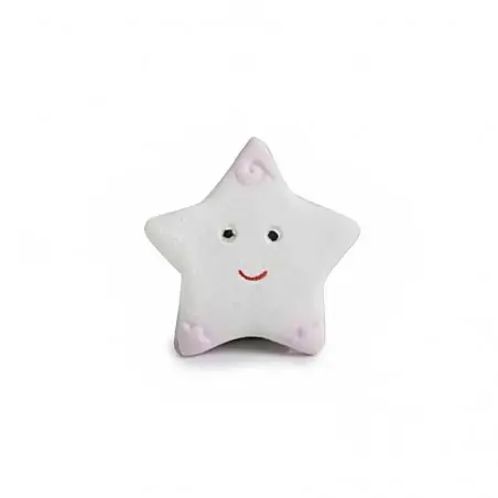 bomboniere nascita calamita stellina rosa in porcellana