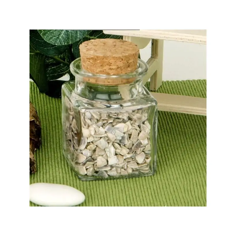 PORTACONFETTI IN VETRO BARATTOLINI BOMBONIERA