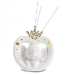 profumatori ambiente elefantino e corona con luce led