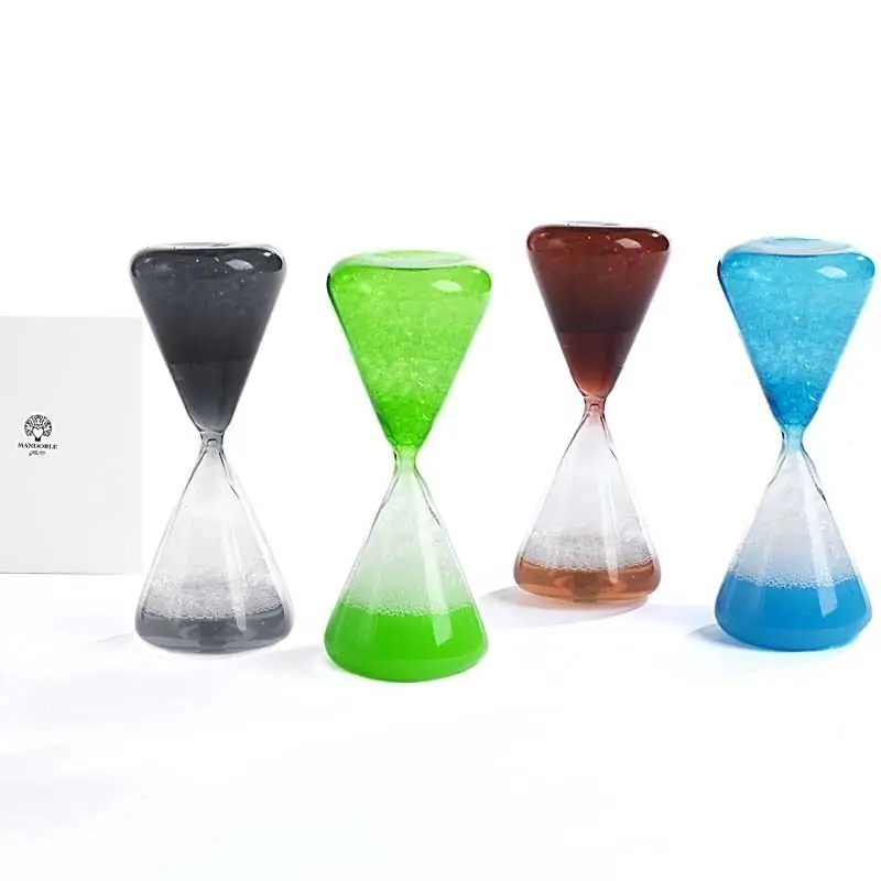 clessidra liquida quattro colori assortiti