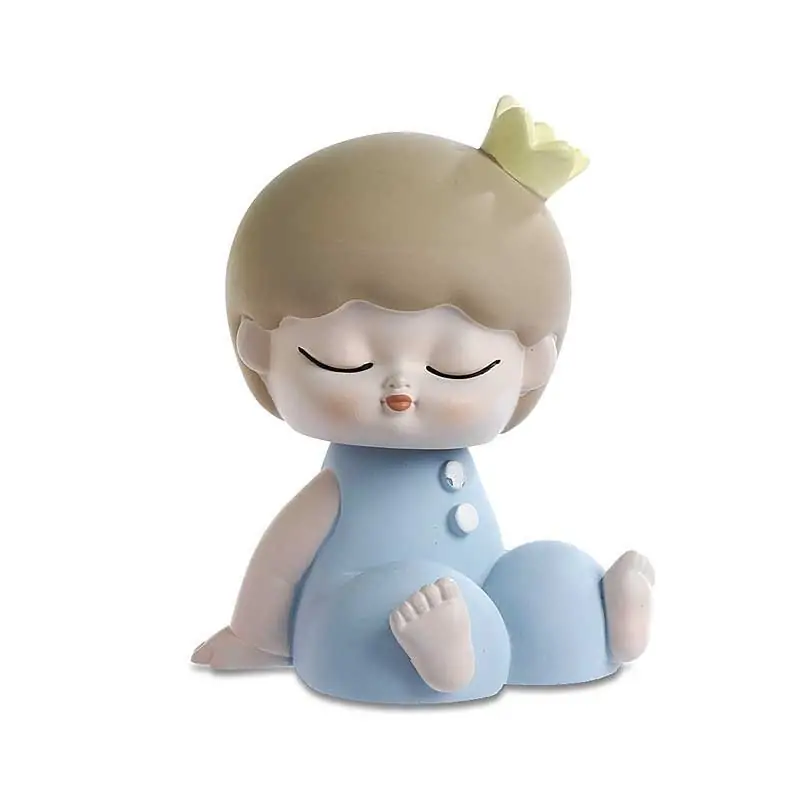 BIMBO SEDUTO 9CM RESINA