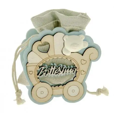 PORTACONFETTI NEW ARTE CARROZZINA CIELO