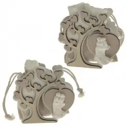 scatolette porta confetti matrimonio albero della vita con