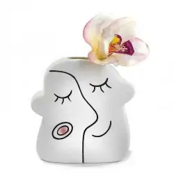 vaso a forma di faccia...