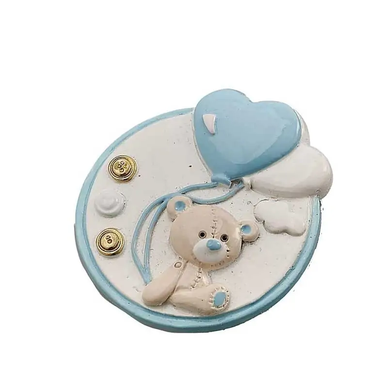 bomboniera orsetto calamita celeste