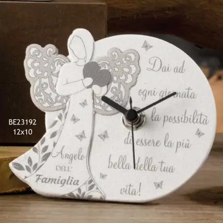 orologio con angelo e frase bomboniere originali dolcicose