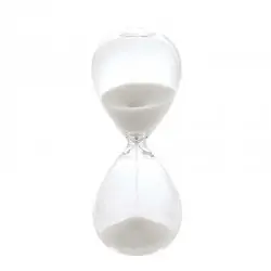clessidra sabbia bianca...