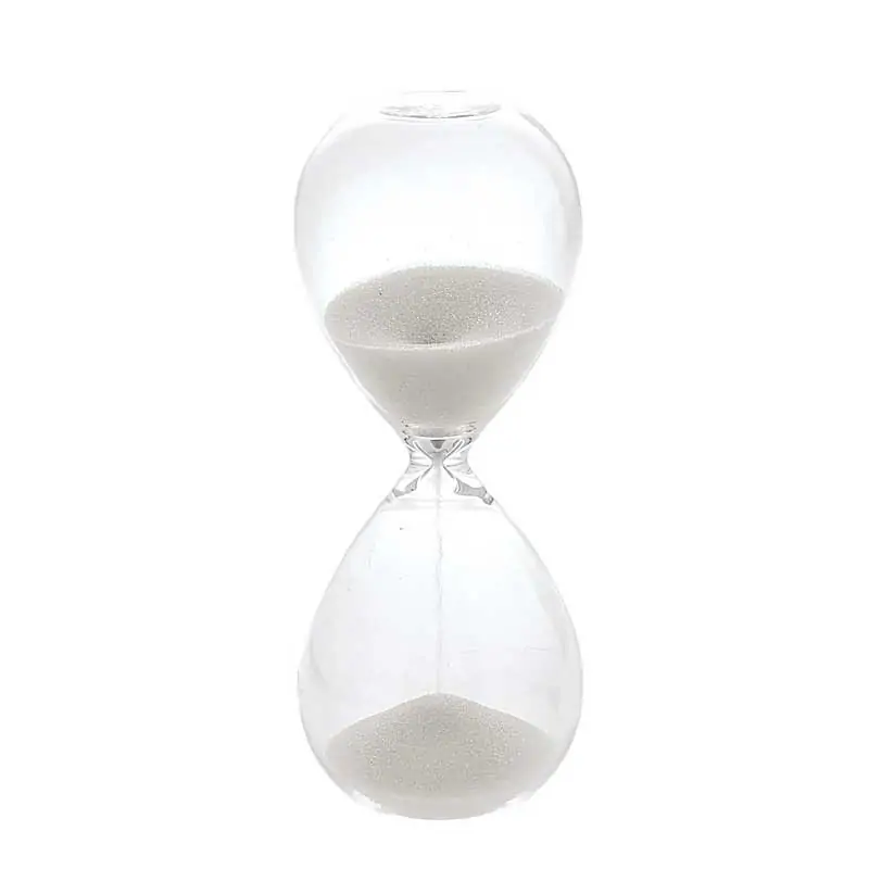 clessidra sabbia bianca bomboniere matrimonio fai da te