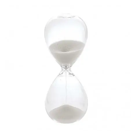 clessidra sabbia bianca bomboniere matrimonio fai da te