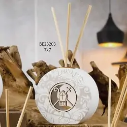 PROFUMATORE CON APPLICAZIONE IN LEGNO CRESIMA