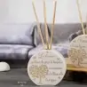 diffusori bomboniere con frase decoro albero della vita