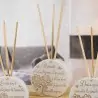 profumatori bomboniere con frase decoro albero della vita