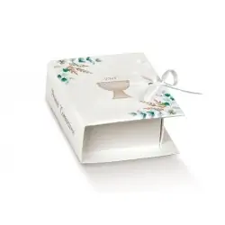 scatoline portaconfetti comunione libro con calice idea per