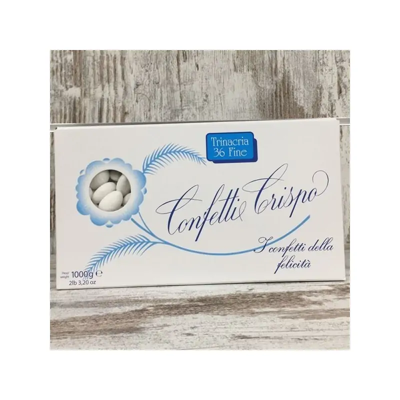 Confetti trinacria 36 bianco 1kg