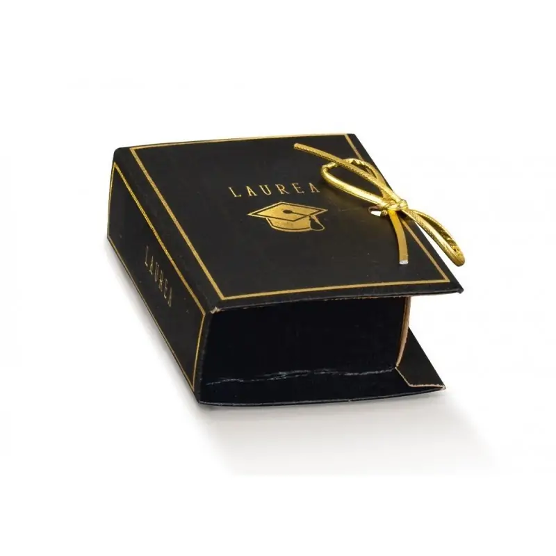 portaconfetti laurea fai da te a forma di libro