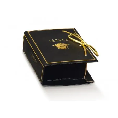 portaconfetti laurea fai da te a forma di libro