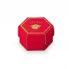 scatola portaconfetti laurea esagonale colore rosso