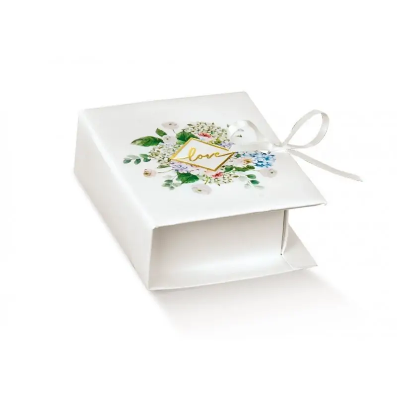 Scatola Portaconfetti Libro Confettata matrimonio