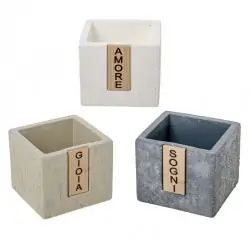 ECRIT P/PIANTE CM.9 H.8 S/3...