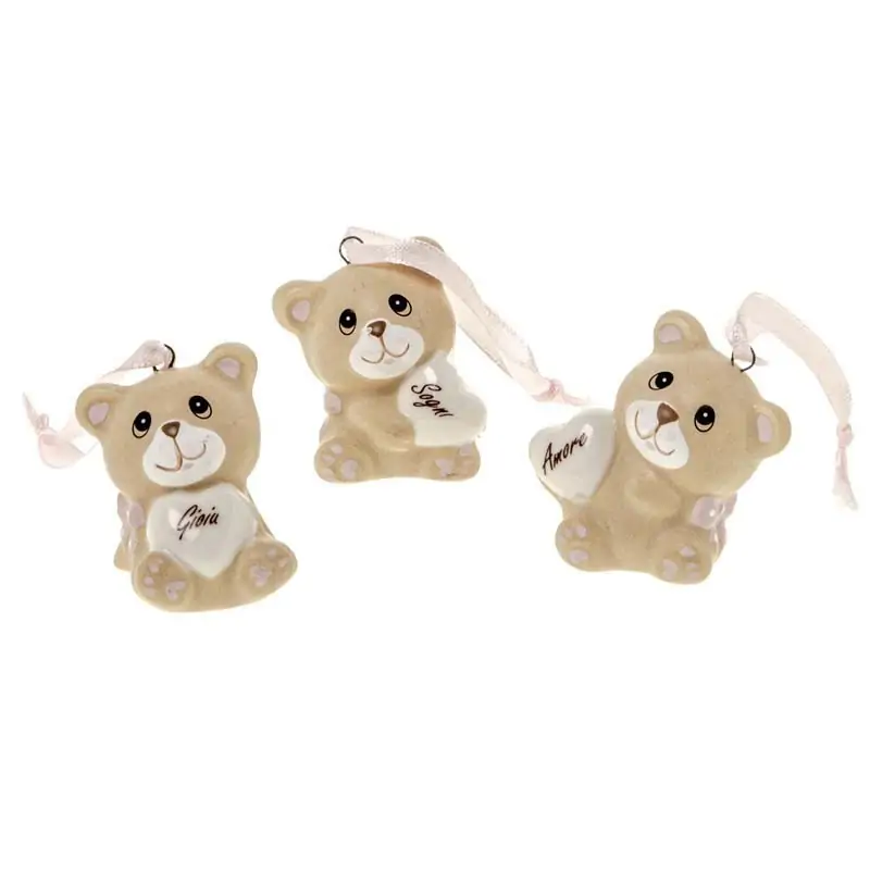 BARTY ORSO ROSA CM.4 S/3 PVC BOX 12/288