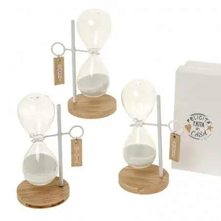 LUME CLESSIDRA H.14,5 C/BOX S/3 3/36