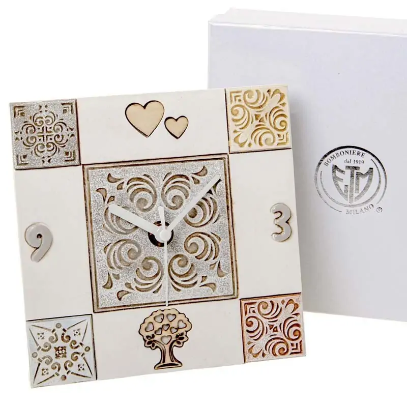 DIADEMA OROLOGIO CM.15X15 C/BOX 1/36