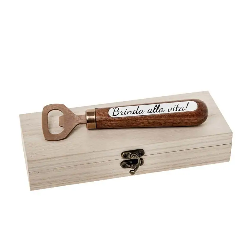 BRONZE A/BOTTIGLIA CM16 IN WOOD BOX 1/72