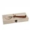 BRONZE TAGLIAPIZZA CM20 IN WOOD BOX