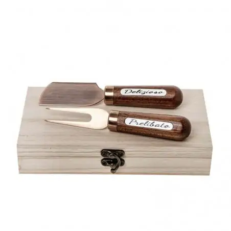 BRONZE SET FORM. CM.15 IN WOOD BOX 1/48