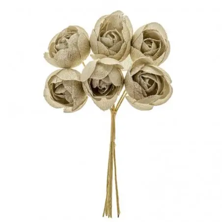 BOCCIOLO SINGOLO CM.3,5 ORO