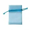 SACCHETTO ORGANZA CON TIRANTE CM10X15 CIELO