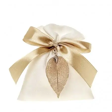 FOGLIA BAG CM.10X12 BEIGE