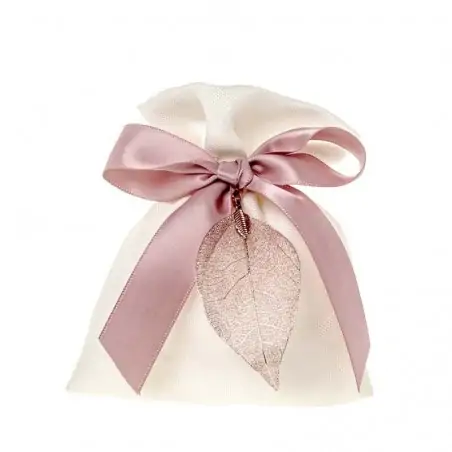 FOGLIA BAG CM.10X12 ROSA ANTICO