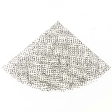 METALLIC RETE TONDA DM24 SILVER