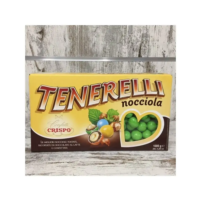 Confetti tenerelli verde 1kg