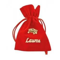 SACC.LAUREA ROSSO C/APP...