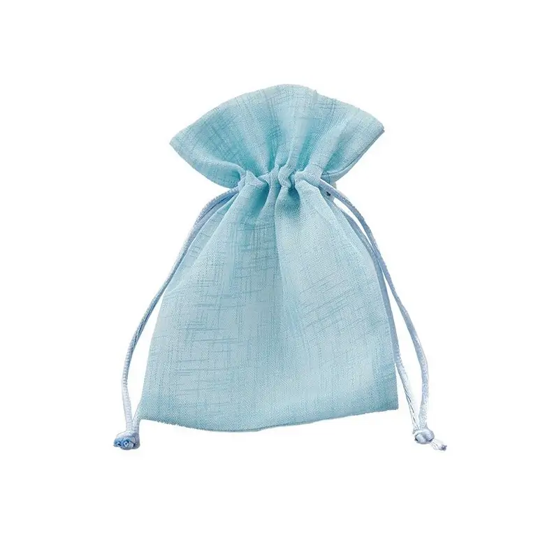 SACC.ORGANZA CELESTE 10x13CM