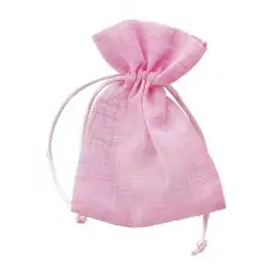 SACC.ORGANZA ROSA 10x13CM